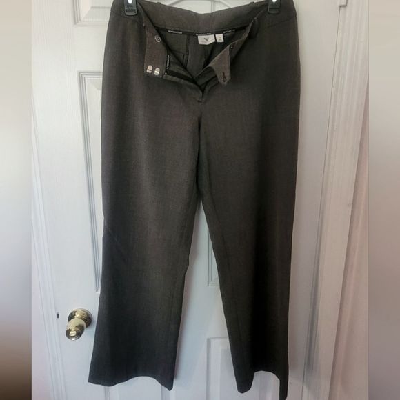Worthington Pants - Worthington Curvy charcoal gray color dress pants trousers size 12